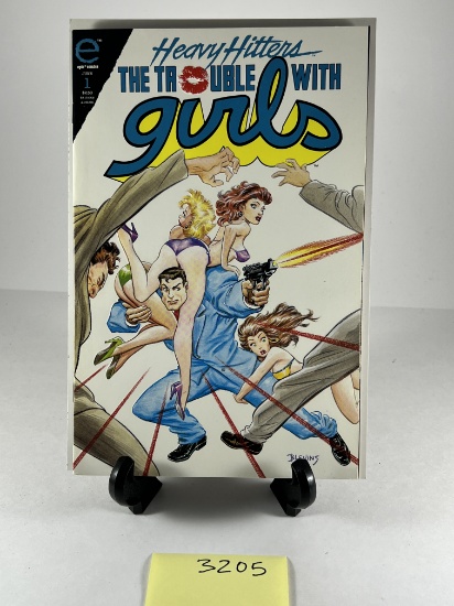 ** Heavy Hitters The Trouble With Girls Issue #1  Epic Comics
