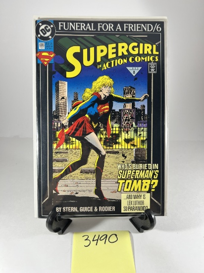 Supergirl in Action Comics #686 Funeral for a Friend -  DC Comics