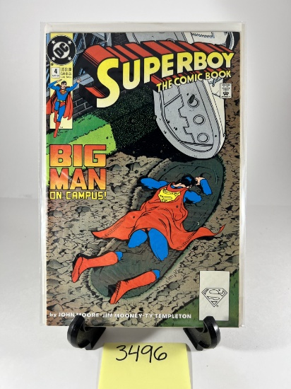 - Superboy The Comic Book Issue #4 released in May 1990 by DC Comics