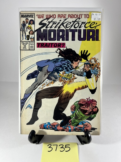Strikeforce: Morituri #12 (1987) - Marvel Comics -