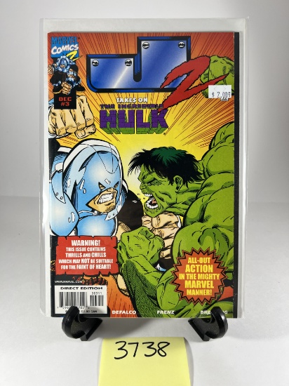 Thor Issue #3 Takes on The Incredible Hulk Marvel Comics 1993