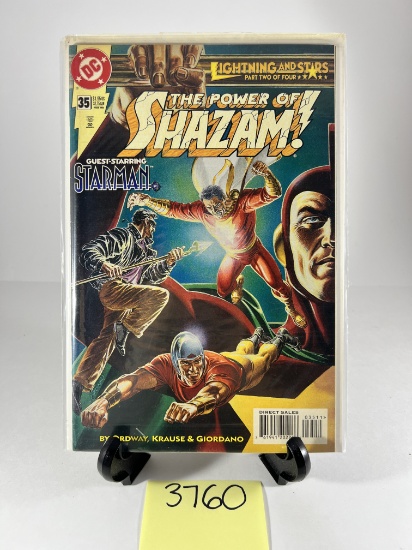 The Power of Shazam! #35 Lightning and Stars Part Two of Four Comic Book  DC Comics