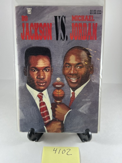 Bo Jackson vs. Michael Jordan published by Celebrity Comics -