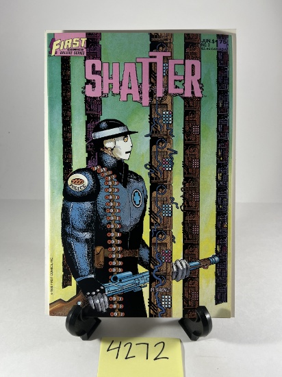Shatter #3 -   - First Comics Deluxe Series