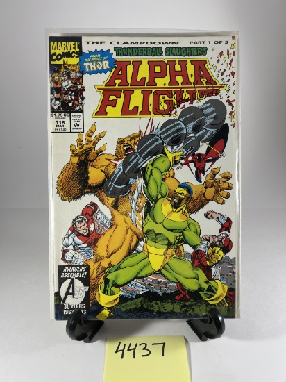 Alpha Flight Comic Book (Marvel Comics Issue #118 March 1993) -