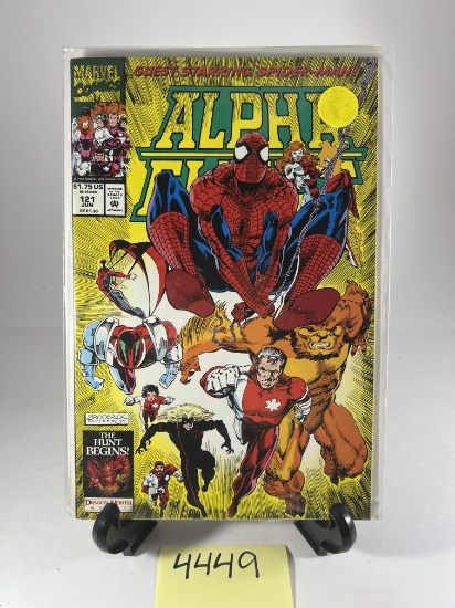 Marvel Comics Alpha Flight #121 (June 1993) Featuring Spider-Man -