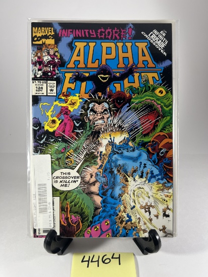 Alpha Flight Issue #124     Marvel Comics
