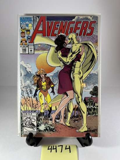 Avengers #348 Comic Book   Marvel Comics