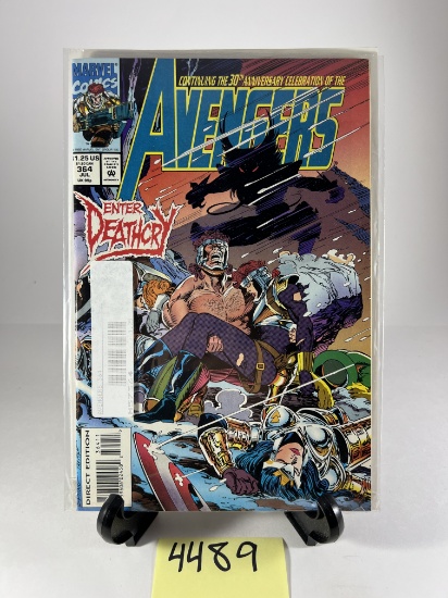 ** Avengers #364 Comic Book - Enter: Deathcry Edition   - Marvel Comics