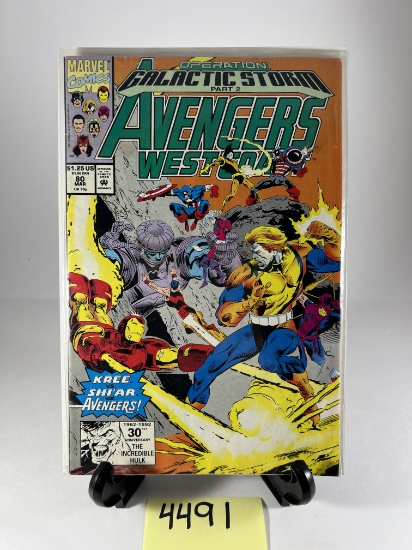 Avengers West Coast #80 Comic Book -   - Marvel Comics