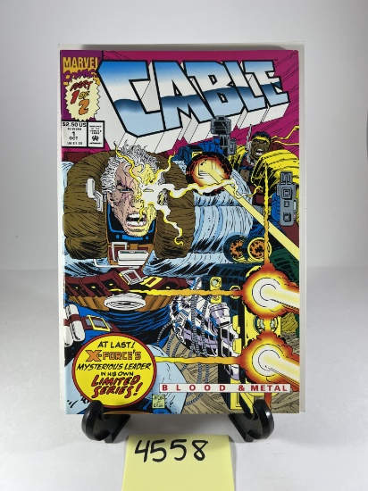 Cable #1 Blood & Metal Limited Series Comic Book (October 1992) - **  - Marvel Comi