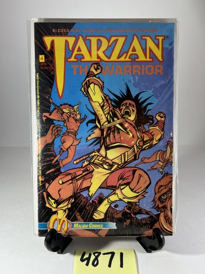 Tarzan The Warrior #4 (of 5)     Malibu Comics 1989