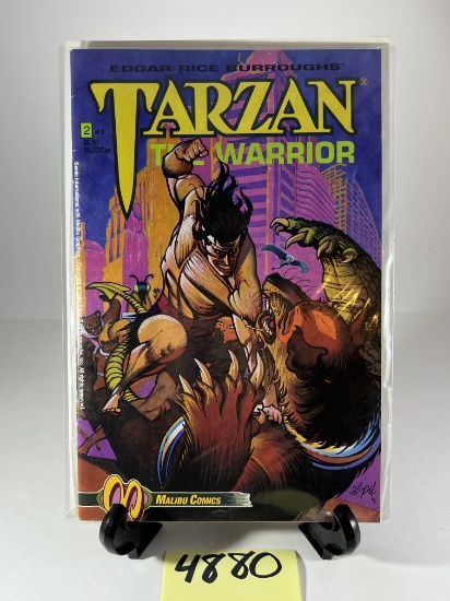 Tarzan The Warrior #2 Comic -  Malibu Comics