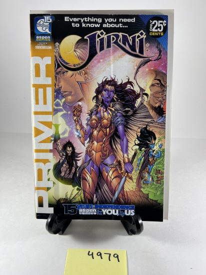 Everything You Need to Know About Jirni Primer #1 Comic -     - Aspen Comics ASPEN15