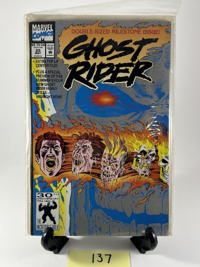 Marvel Comics Ghost Rider Issue #25 30th Anniversary Edition
