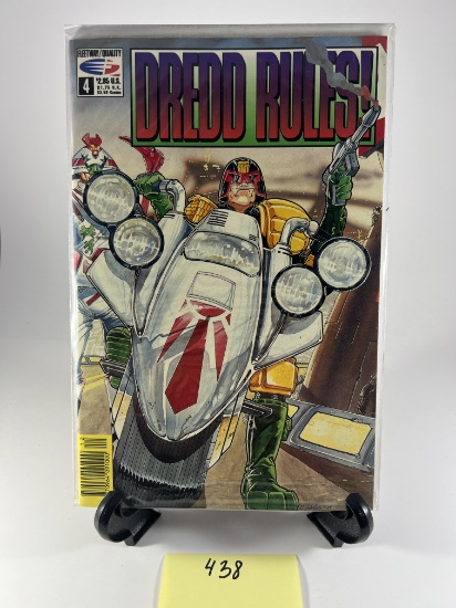 Judge Dredd Rules #4 Comic Book Fleetway Quality