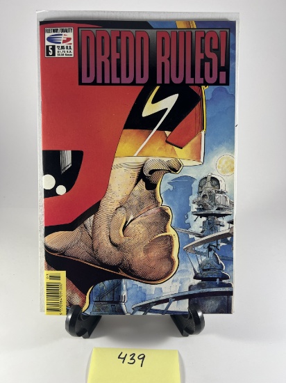 Dredd Rules Comic Fleetway/Quality Issue 5