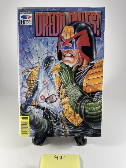 Dredd Rules Issue 8 Fleetway Quality