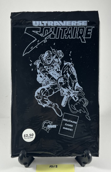 Ultraverse Solitaire Comic  with Card Malibu Comics