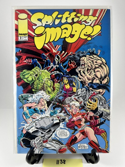 Splitting Image #2 April Comic Book  Image Comics 1993
