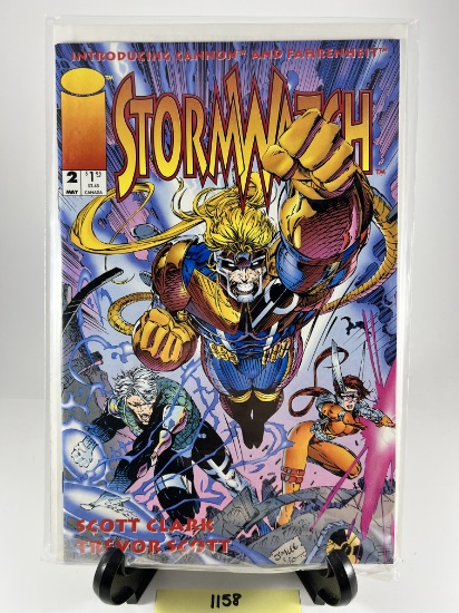StormWatch #2  Comic by Scott Clark and Trevor Scott