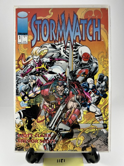 StormWatch Issue Number 1  Image Comics 1992