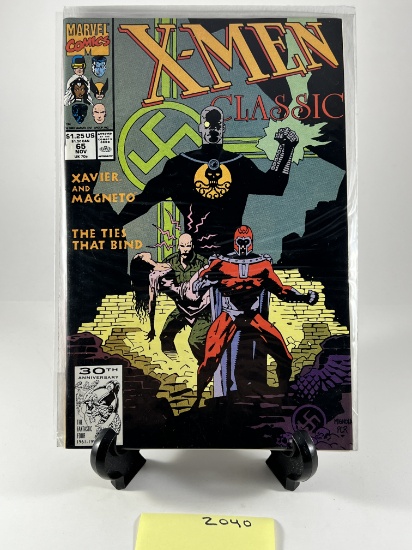 X-Men Classic #65 (Nov 1991 Marvel)   Featuring Xavier and Magneto