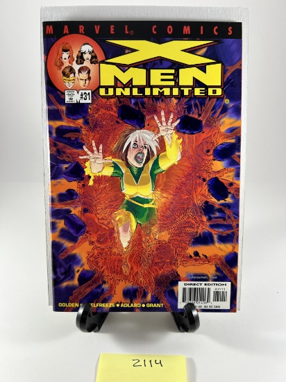 X-Men Unlimited #31 Comic -  Marvel Comics - Golden Selfreeze Adlard Grant