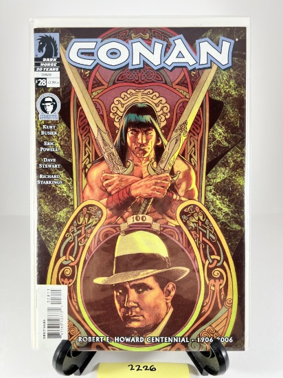 Dark Horse Comics Conan #28 Robert E. Howard Centennial