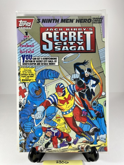 Jack Kirby's Secret City Saga #3 (4 of 4) -  - Topps Comics - Thomas & Ditko