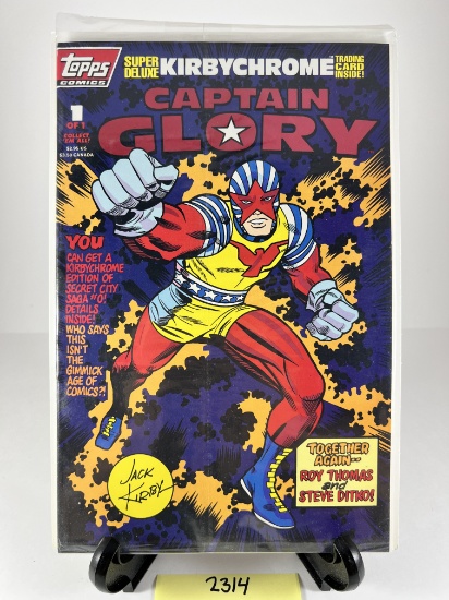 Captain Glory #1 (Topps Comics Kirbychrome Edition) - Topps
