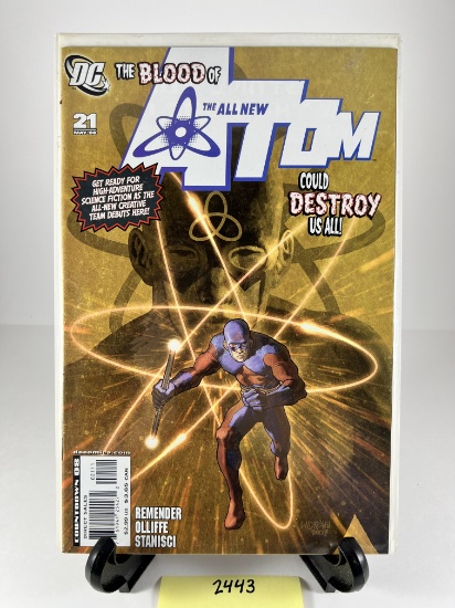 The Blood of The All-New Atom #21 (May 2008) -  - DC Comics