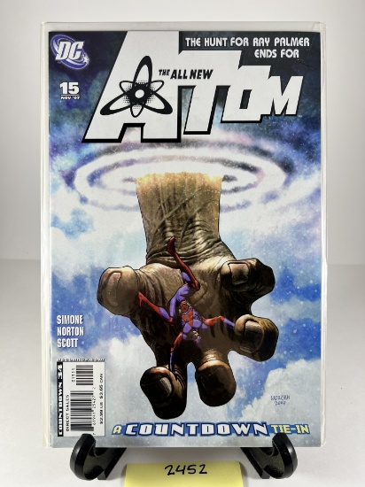 The All New Atom Issue #15 (Nov '07) - The Hunt for Ray Palmer Ends -   - DC Comics