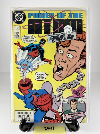 Power of the Atom #5  DC Comics December 1988