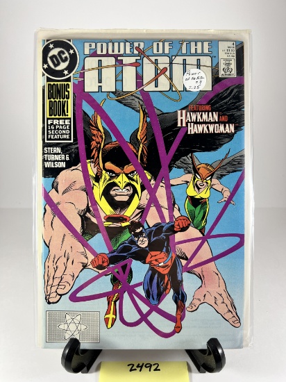 Power of the Atom #4  DC Comics 1988 Featuring Hawkman and Hawkwoman