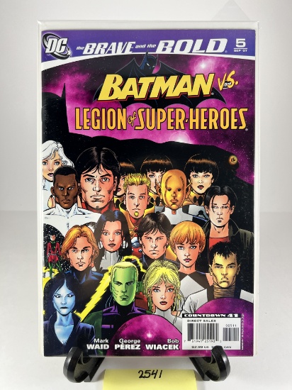 The Brave and the Bold #5 Batman vs. Legion of Super-Heroes Comic  DC Comics Sep 07