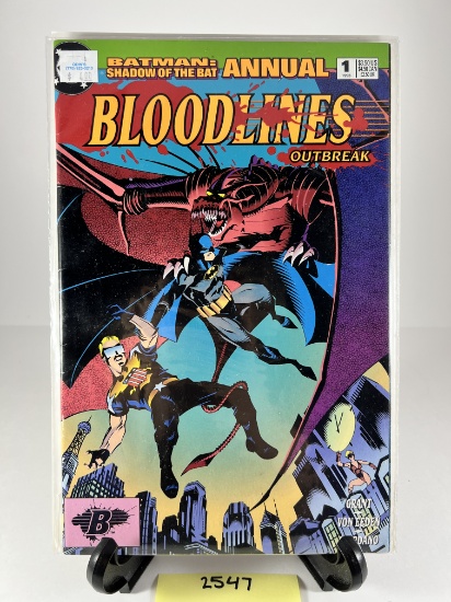 Batman: Shadow of the Bat Annual #1 Bloodlines Outbreak (1993) -  - DC Comics