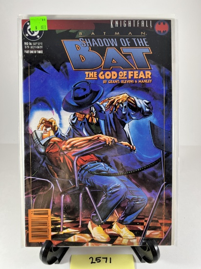 Batman: Shadow of the Bat #16 - The God of Fear (Part 1 of 3)   DC Comics September