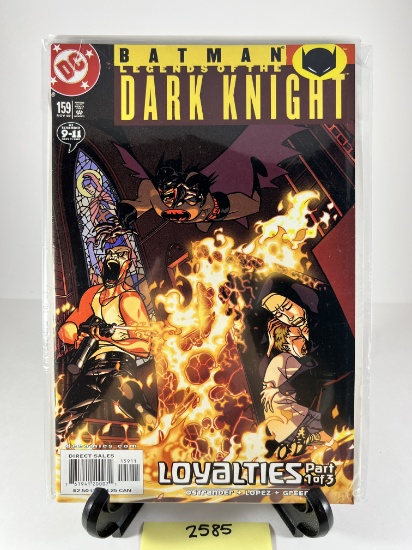 Batman: Legends of the Dark Knight #159 Loyalties Part 1 (November 2002) -  - DC Comics
