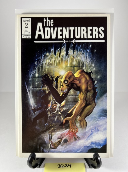 The Adventurers #2 (1986) Comic -   - Aircel Publishing