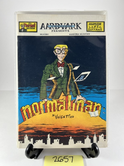 Normalman No. 6 DEC Comic by Valentino -   - Aardvark Vanaheim