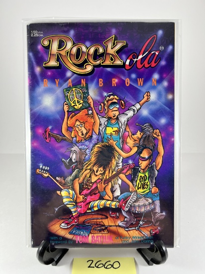 Rockola Comic Ryan Brown Foreword by Tom Batiuk