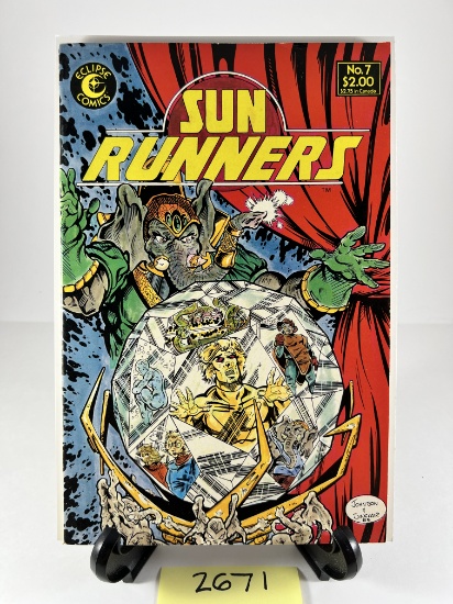 Sun Runners #7 comic book published by Eclipse Comics