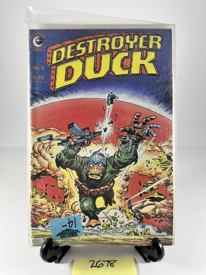 Destroyer Duck No. 5 Comic   Eclipse Comics