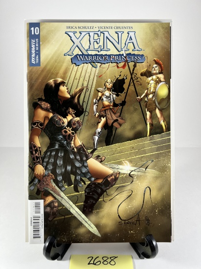 Xena: Warrior Princess #10 Comic Book  Dynamite Erica Schultz & Vicente Cifuentes