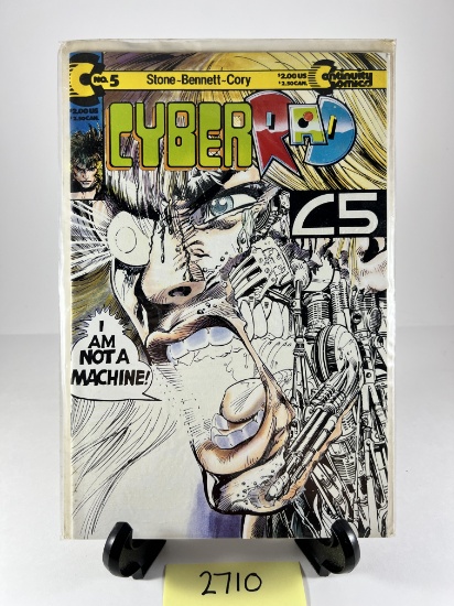 Cyber Rad #5 Comic Book  Continuity Comics