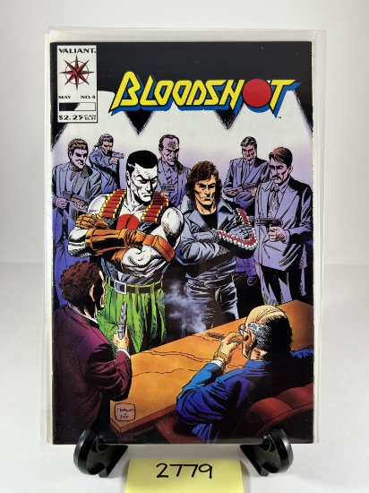Bloodshot Issue #4 Comic   Valiant Comics