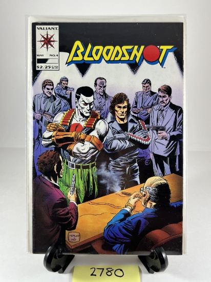 Bloodshot #4 Comic Book Valiant   May 1993
