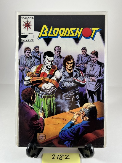 Bloodshot #4 Comic Book  Valiant May 1993