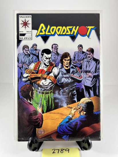 Bloodshot #4 Comic Book   Valiant Comics